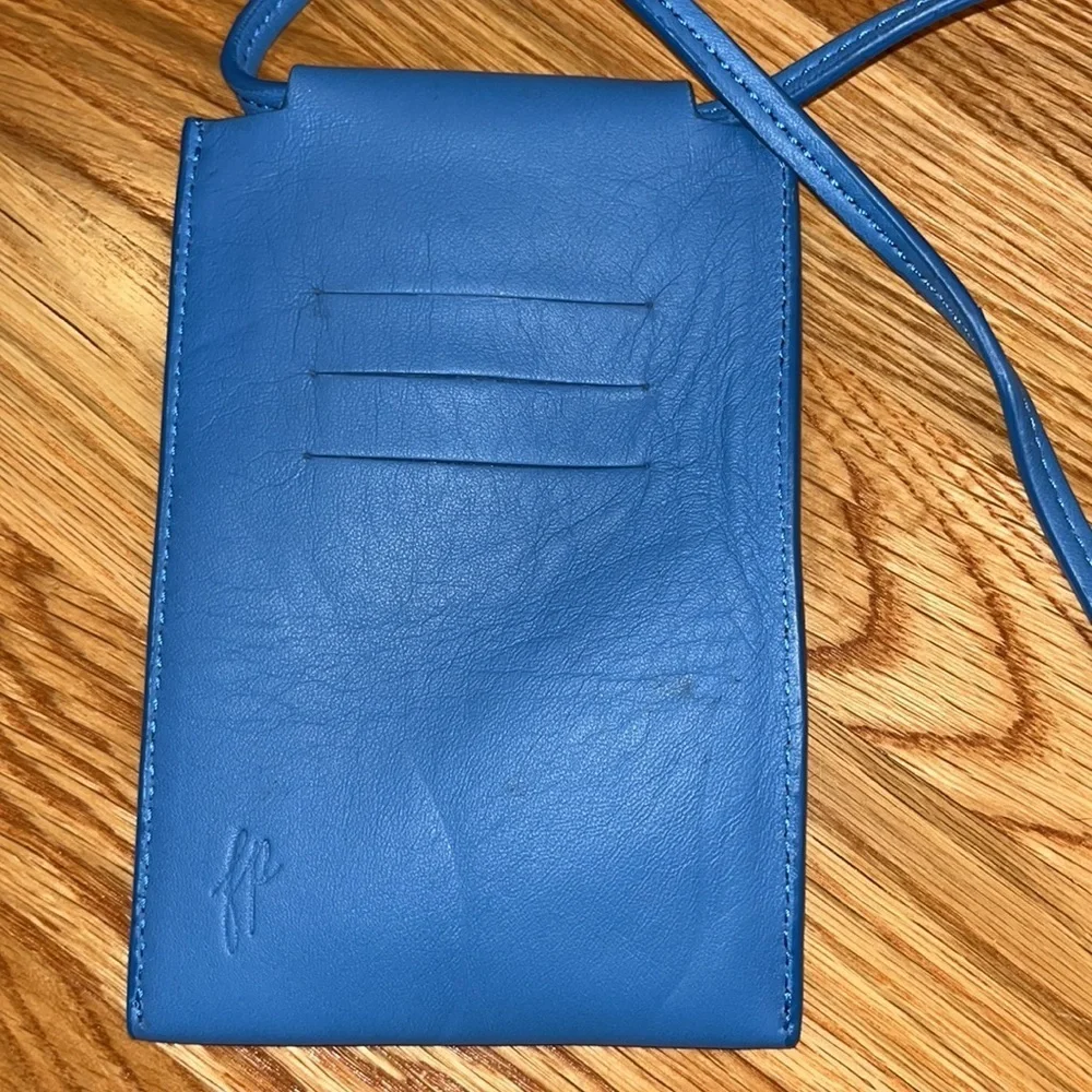 NWT Free People Dance All Night Leather Lanyard Bag